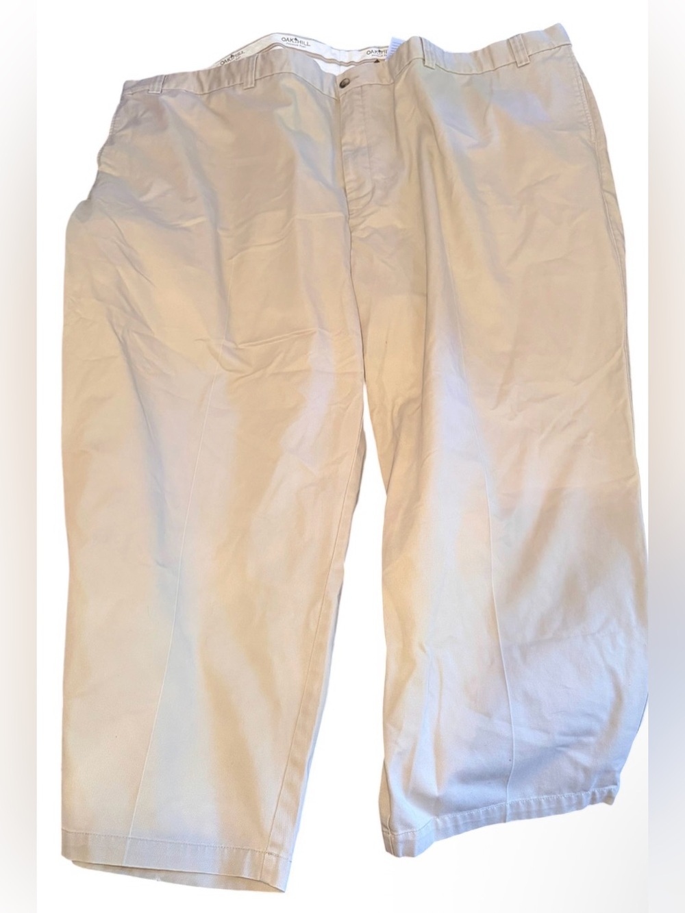 Oak Hill khaki big and tall dress pants 64x30